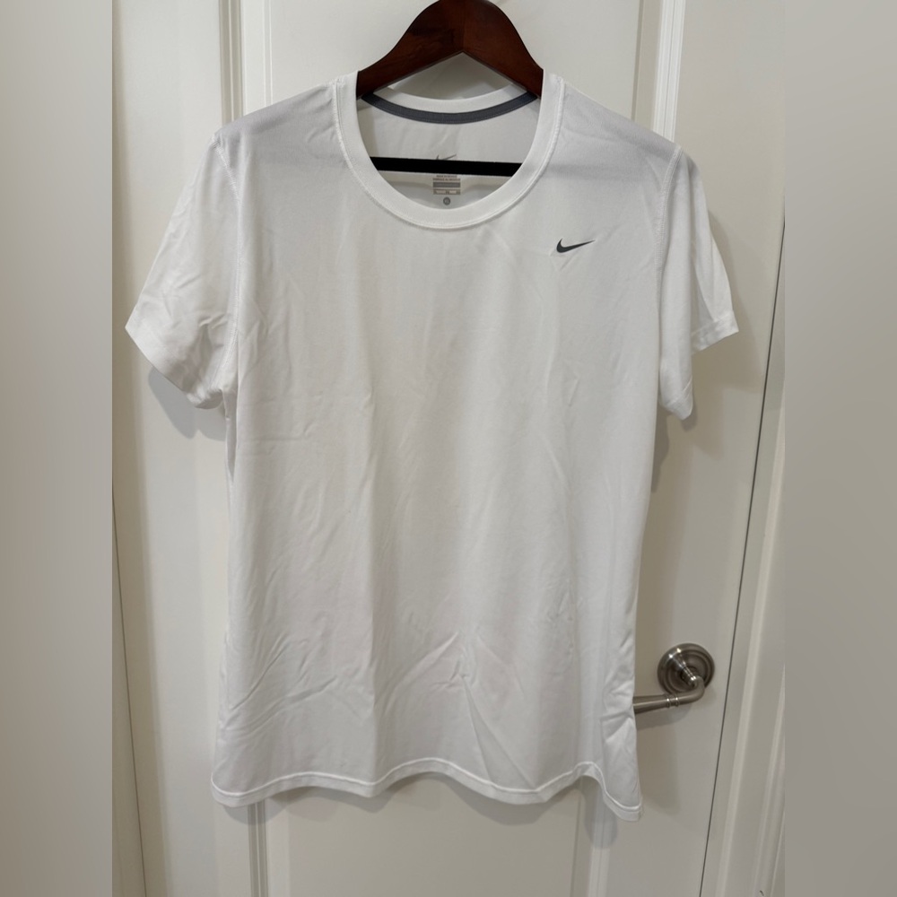 Nike Dri-FIT White Performance Shirt